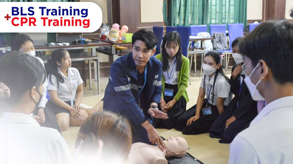 BLS + CPR TRAINING AT BBU SIEM REAP COMPUS