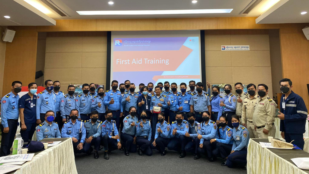 First Aid & Bsl Training Activities with Siem Reap Provincial Traffic Police